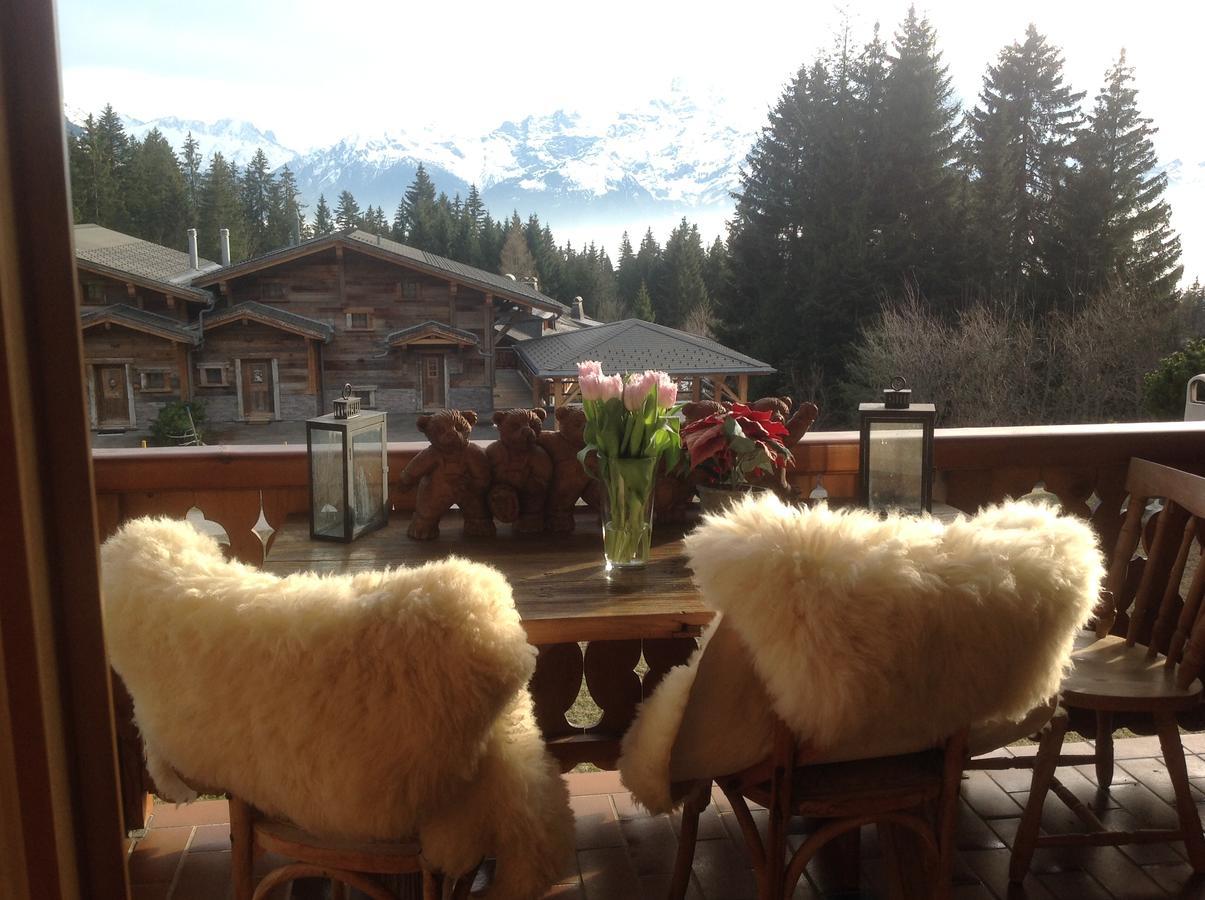 Ferienwohnung Petit Ours Villars-sur-Ollon Exterior foto